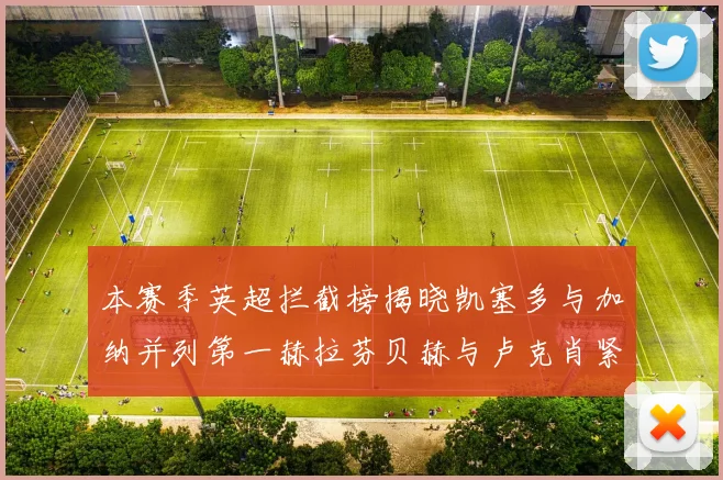 本赛季英超拦截榜揭晓凯塞多与加纳并列第一赫拉芬贝赫与卢克肖紧随其后