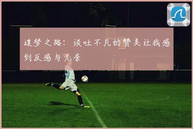 追梦之路：谈吐不凡的赞美让我感到反感与无奈
